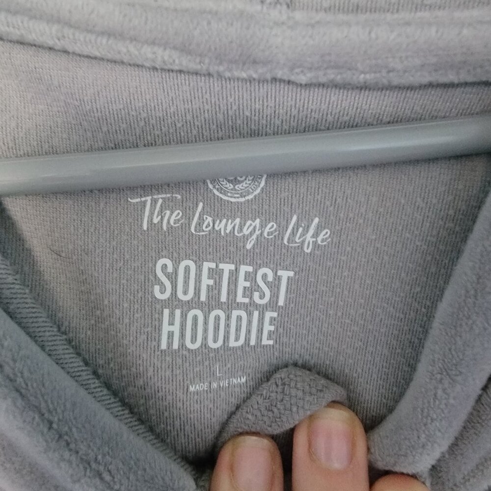 Velour hoodie